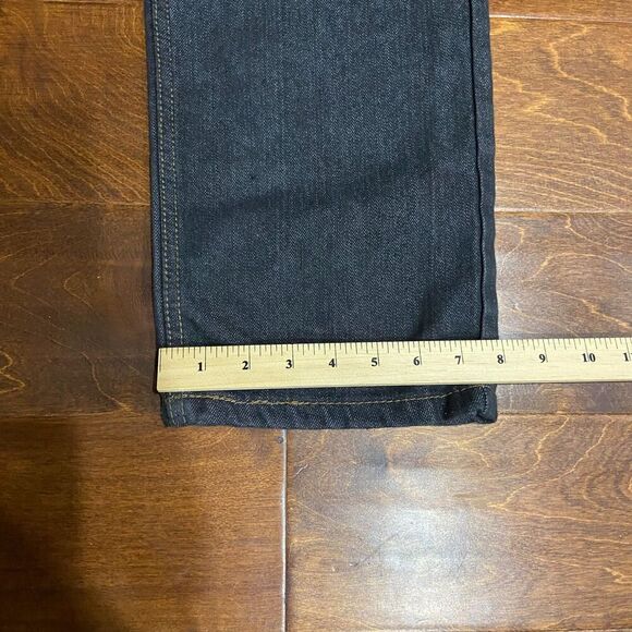 Coogi Australia Vintage Y2K Embroidered Black Denim Jeans Men's Size  38 x 34 - Picture 9 of 10